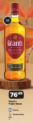 Netto Whisky Grant's Triple Wood oferta