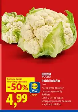 Lidl Kalafior polski oferta
