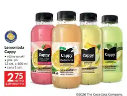 Makro Lemoniada Cappy oferta