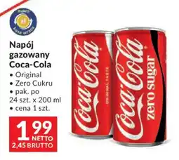 Makro Napój gazowany Coca-Cola oferta