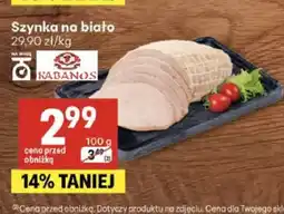 Delikatesy Centrum Szynka na biało Kabanos oferta