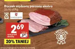 Delikatesy Centrum Boczek wędzony parzony ekstra Stanisławów oferta