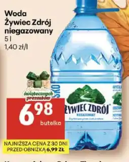 Delikatesy Centrum Woda niegazowana niegazowany Żywiec Zdrój oferta