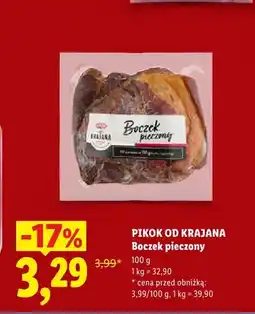Lidl Boczek pieczony Pikok Od Krajana oferta