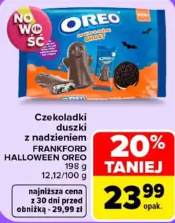 Carrefour Czekoladki duszki z nadzieniem FRANKFORD HALLOWEEN OREO oferta