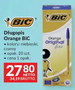 Makro Długopis Orange BiC oferta