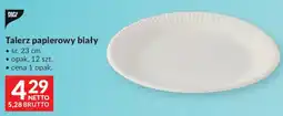 Makro Talerz papierowy biały oferta