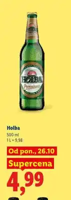 Lidl Piwo Holba Premium oferta