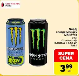 Carrefour Napój energetyzujący MONSTER oferta