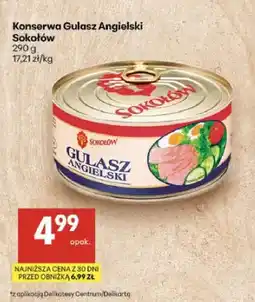 Delikatesy Centrum Konserwa Gulasz Angielski Sokołów oferta