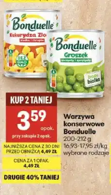 Delikatesy Centrum Warzywa konserwowe Bonduelle oferta