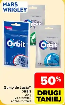 Carrefour Gumy do żucia Orbit oferta