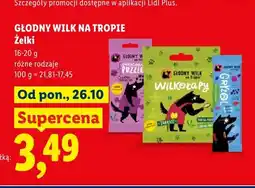 Lidl Żelki Głodny Wilk Na Tropie Wilkołapy Jabłko oferta
