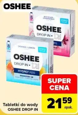 Carrefour Tabletki do wody OSHEE DROP IN oferta