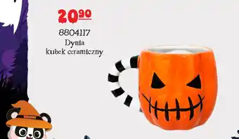 Dynia kubek ceramiczny