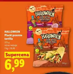 Lidl Placki pszenne tortilla Halloween Carrot oferta