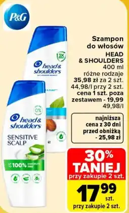 Carrefour Szampon do włosów Head & Shoulders oferta
