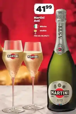 Wino musujące Martini Asti słodkie