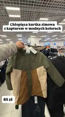 Pepco Kurtka zimowa chłopięca z kapturem oferta