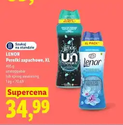 Lidl Perełki zapachowe Lenor Unstoppable XL oferta