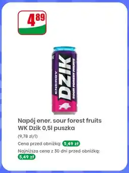 Dino Napój energetyczny sour forest fruits WK Dzik oferta