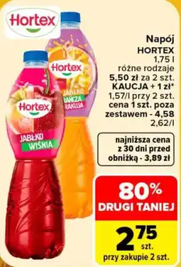 Carrefour Napój Hortex oferta