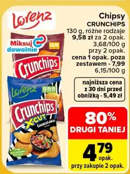Carrefour Chipsy Crunchips oferta