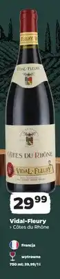 Netto Wino czerwone wytrawne Vidal-Fleury Côtes du Rhône oferta