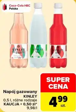 Carrefour Napój gazowany KINLEY oferta