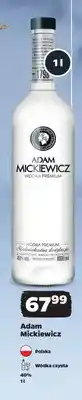 Netto Wódka czysta Adam Mickiewicz oferta