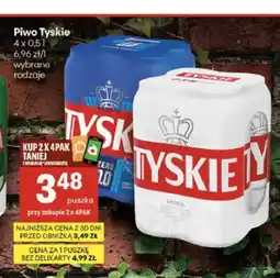 Delikatesy Centrum Piwo Tyskie Gronie 4-pak oferta