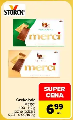 Carrefour Czekolada Merci oferta