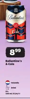 Netto Drink Ballantine's & Cola oferta