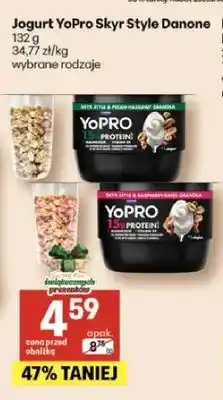 Delikatesy Centrum Jogurt YoPro Skyr Style Pecan-Hazelnut Granola Danone oferta