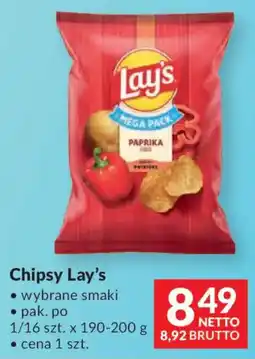 Makro Chipsy Lay's oferta