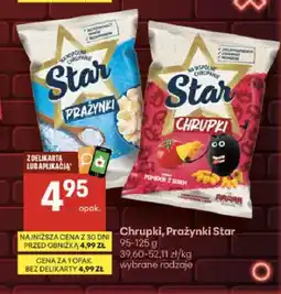 Delikatesy Centrum Chrupki Star pomidor z serem oferta