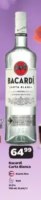 Netto Rum Bacardi Carta Blanca oferta