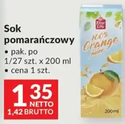 Makro Sok pomarańczowy Fine Life oferta