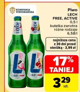 Carrefour Piwo Lech oferta