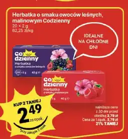 Delikatesy Centrum Herbatka o smaku owoców leśnych Codzienny oferta