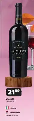 Netto Wino czerwone Vionelli Primitivo oferta