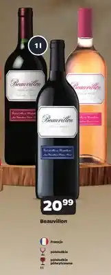 Netto Wino czerwone Beauvillon Medium Dry oferta