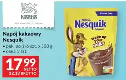 Makro Napój kakaowy Nesquik oferta