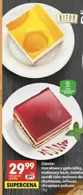Delikatesy Centrum Ciasto morelowe z galaretką Bizon oferta
