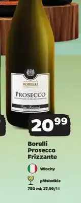 Netto Wino musujące Borelli Prosecco Frizzante oferta