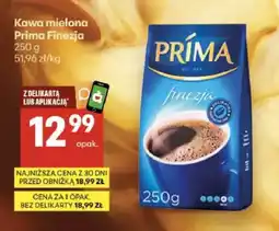 Delikatesy Centrum Kawa mielona Prima Finezja oferta