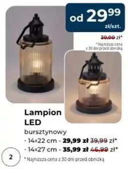 Mrówka Lampion LED bursztynowy oferta