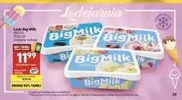 Delikatesy Centrum Lody Big Milk ciasteczko oferta