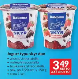 Makro Jogurt typu skyr duo oferta