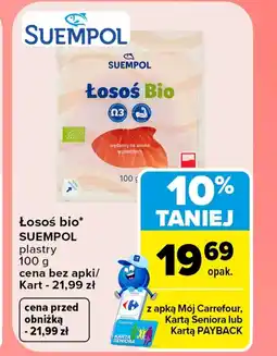 Carrefour Łosoś w plastrach Suempol oferta